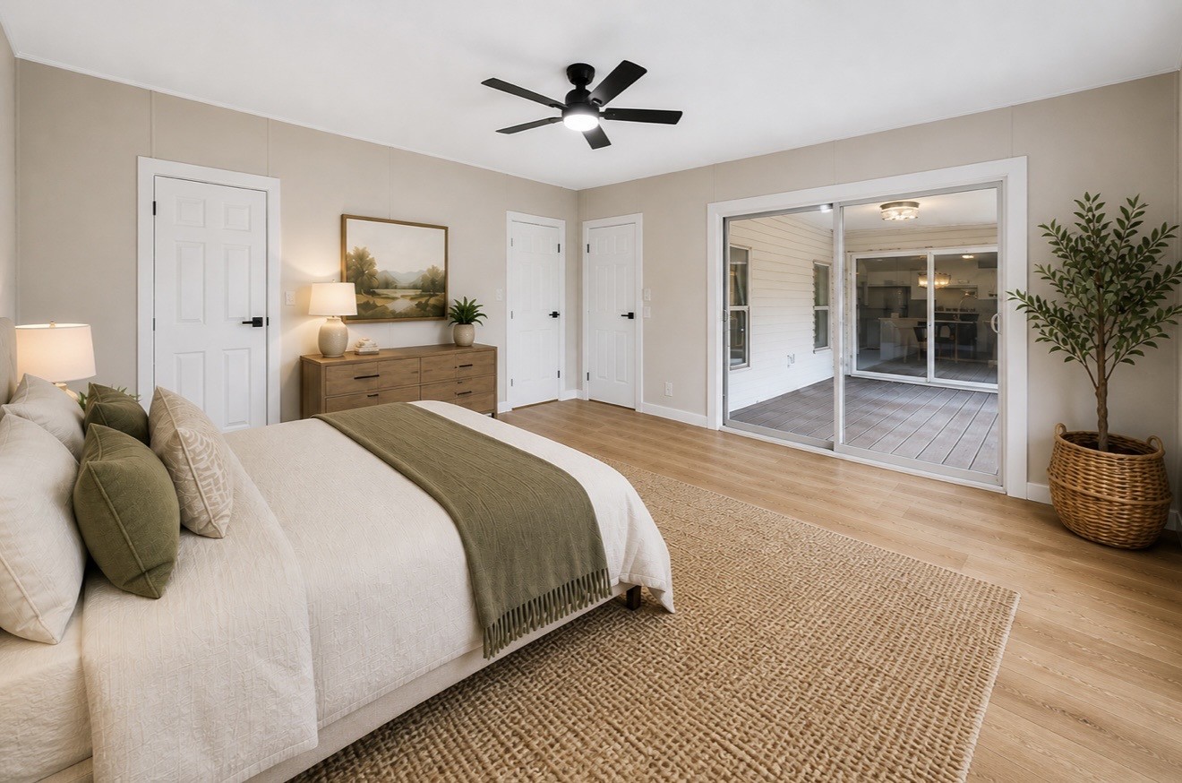 14891 Jim Stowe Road Conroe, TX 77302 - Photo 6 of 23 Virtually staged primary bedroom