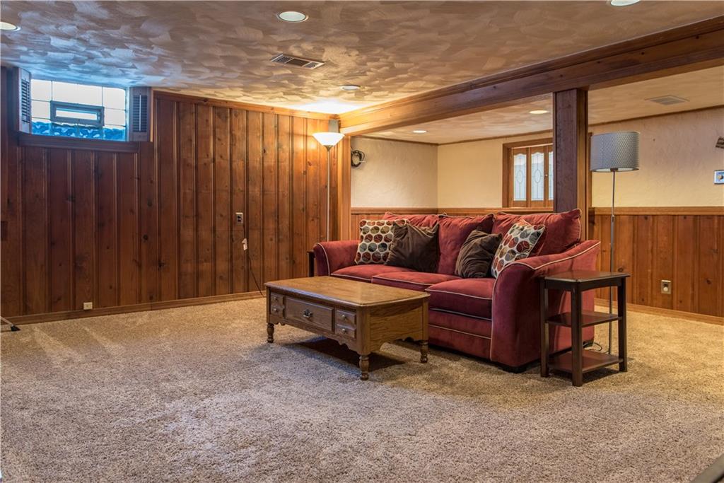 333 West Bruceton Road Pittsburgh, PA 15236 - Photo 12 of 18 Such a comfy cozy finished basement. New carpeting.