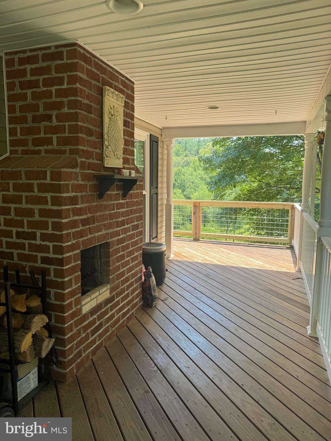 1515 Desert Road Reva, VA 22735 - Photo 4 of 10 Outdoor Fireplace