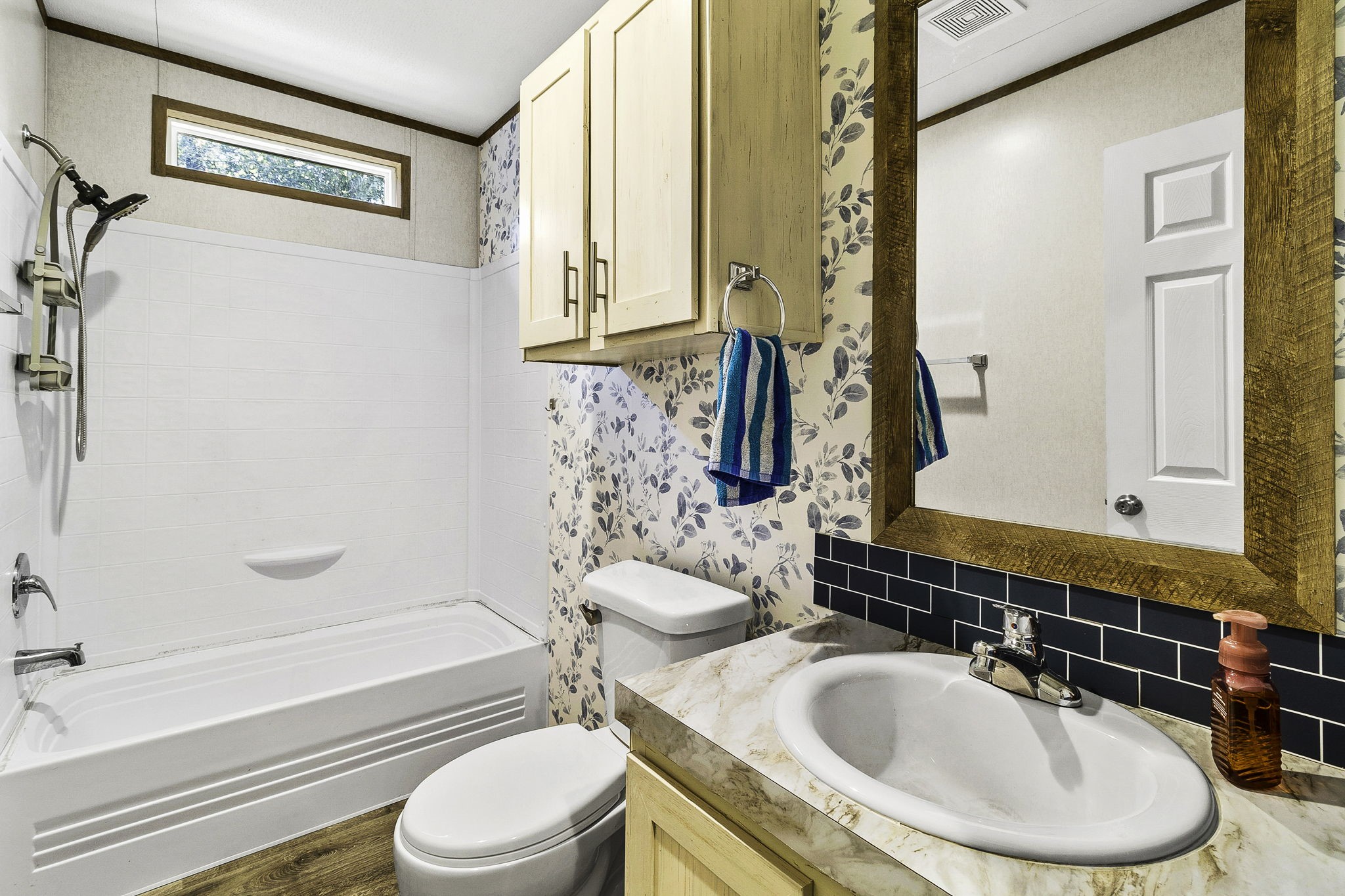 41 Ferguson Way Point Blank, TX 77364 - Photo 13 of 34 a bathroom with a sink toilet and shower