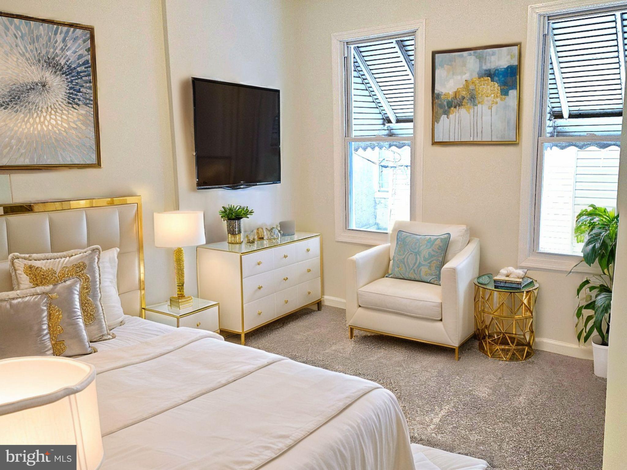 33 North Ruby Street Philadelphia, PA 19139 - Photo 16 of 41 Staged Back Bedroom