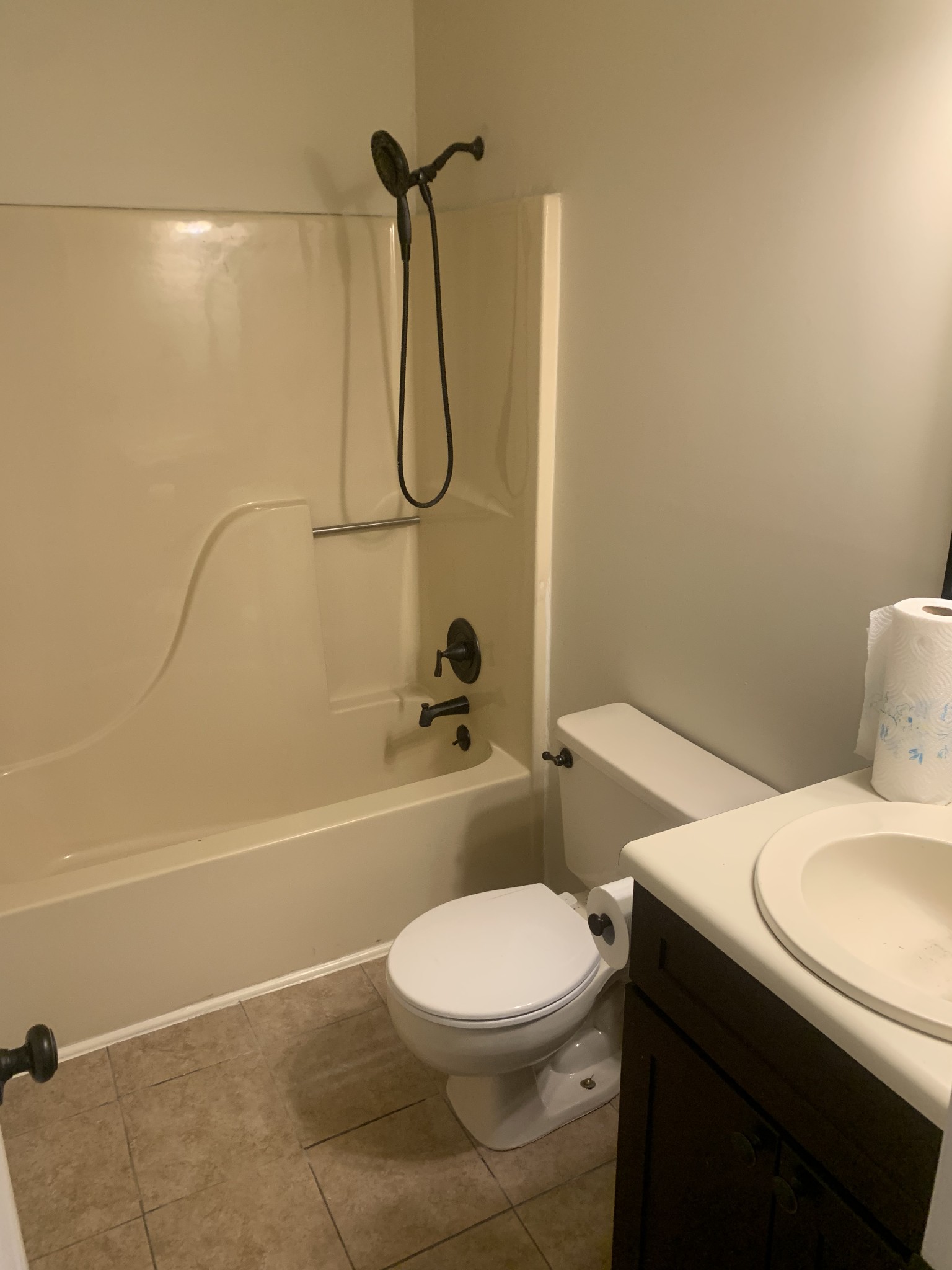 146 Cheatham Road Ardmore, TN 38449 - Photo 11 of 53 a white toilet sitting next to a bath tub and a shower