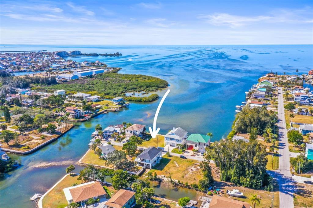 Mcdonald Lane Hudson, FL 34667 - Photo 12 of 17 an aerial view of a house with a ocean view