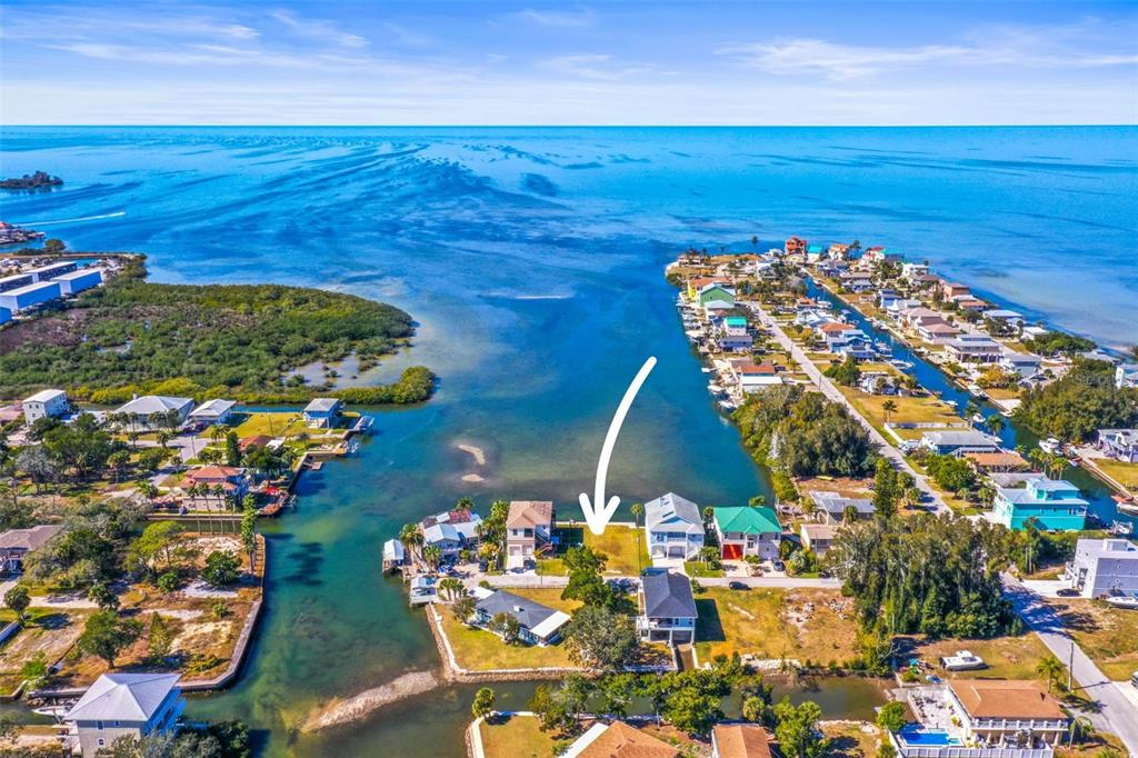 Mcdonald Lane Hudson, FL 34667 - Photo 13 of 17 an aerial view of a house with a ocean view