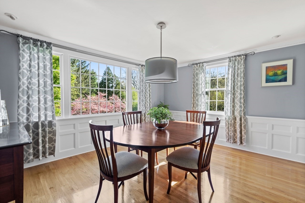 86 Allen Farm Lane Concord, MA 01742 - Photo 7 of 34 a dining room with furniture window wooden floor