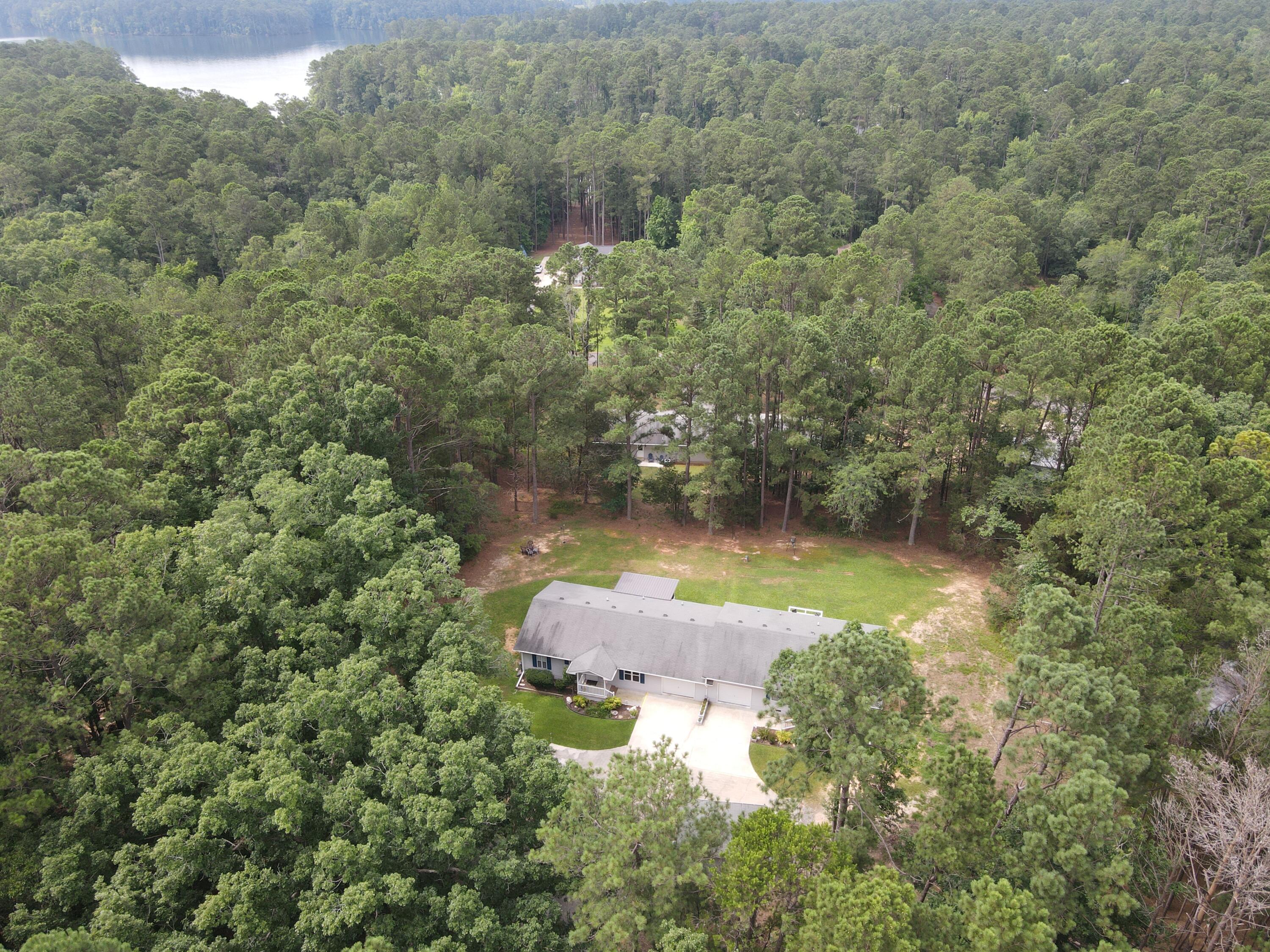 136-138 Edmunds Cemetery Road McCormick, SC 29835 - Photo 68 of 75 Aerial Front w/Lake View