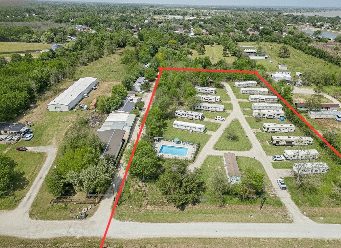 1116 North Battlebell Road Highlands, TX 77562 - Photo 8 of 23 Virtual RV park to show just one of the many ideas and ways to use this valuable land!!