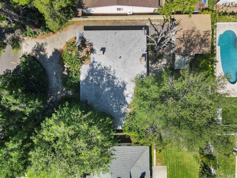 415 Alster Avenue Arcadia, CA 91006 - Photo 13 of 16 an aerial view of a house with a yard