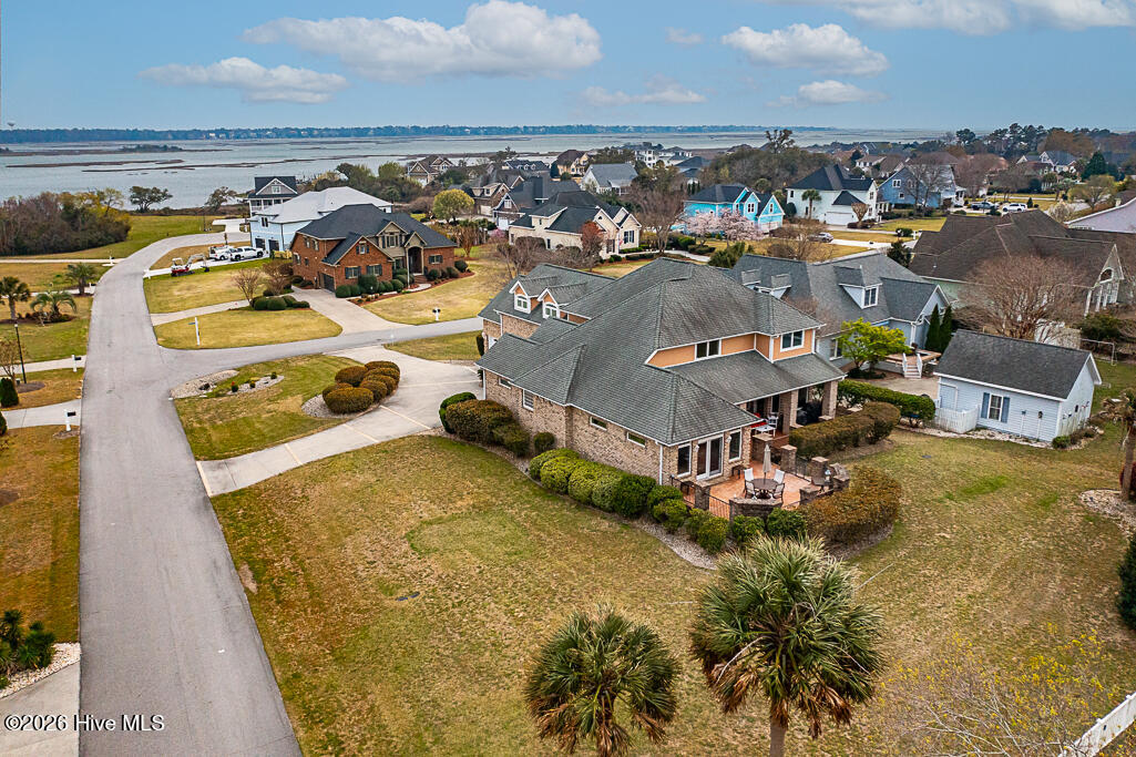 100 Lookout Ridge Cedar Point, NC 28584 - Photo 42 of 48 Aerial View of Side and intercoastal