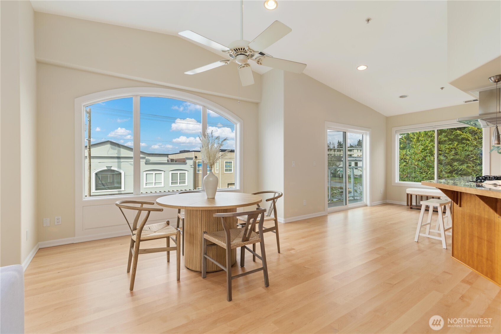 550 Dayton Street, Unit 201 Edmonds, WA 98020 - Photo 12 of 38 a view of a dining room with furniture window and outside view