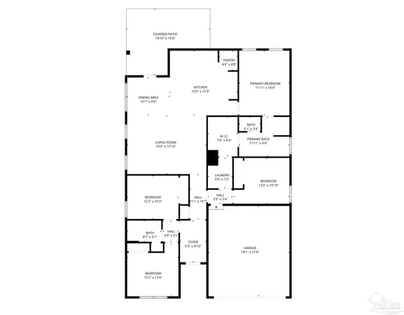 $2,200 | 9668 Sagewood Drive, Pensacola, FL 32526