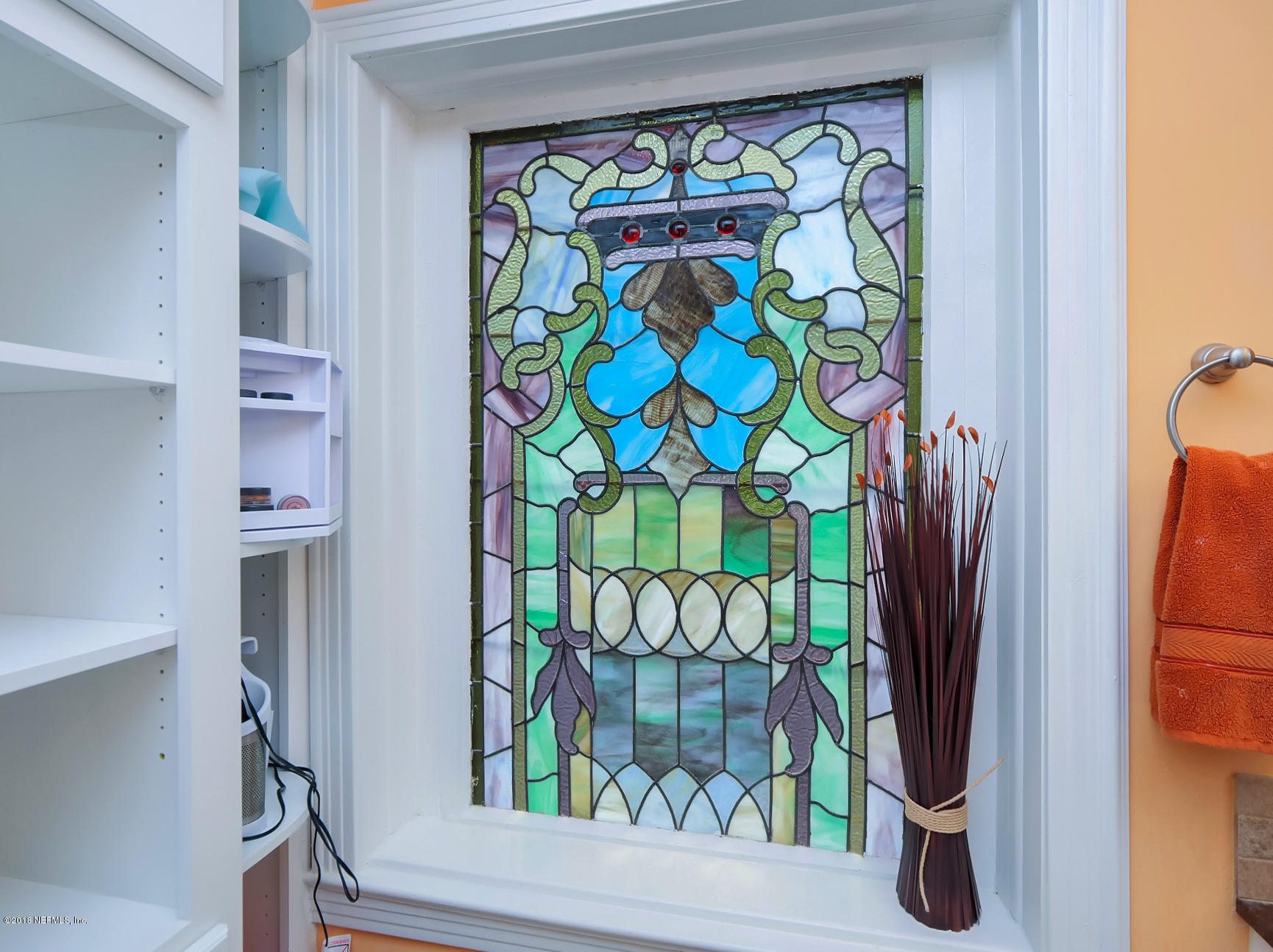 5028 River Point Road Jacksonville, FL 32207 - Photo 39 of 55 Beautiful Stained Glass Window in MBth