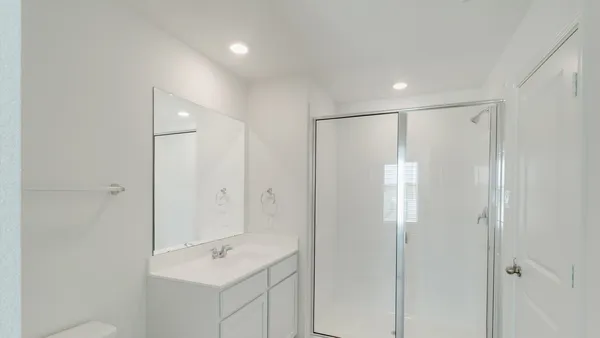 a view of a window in a room