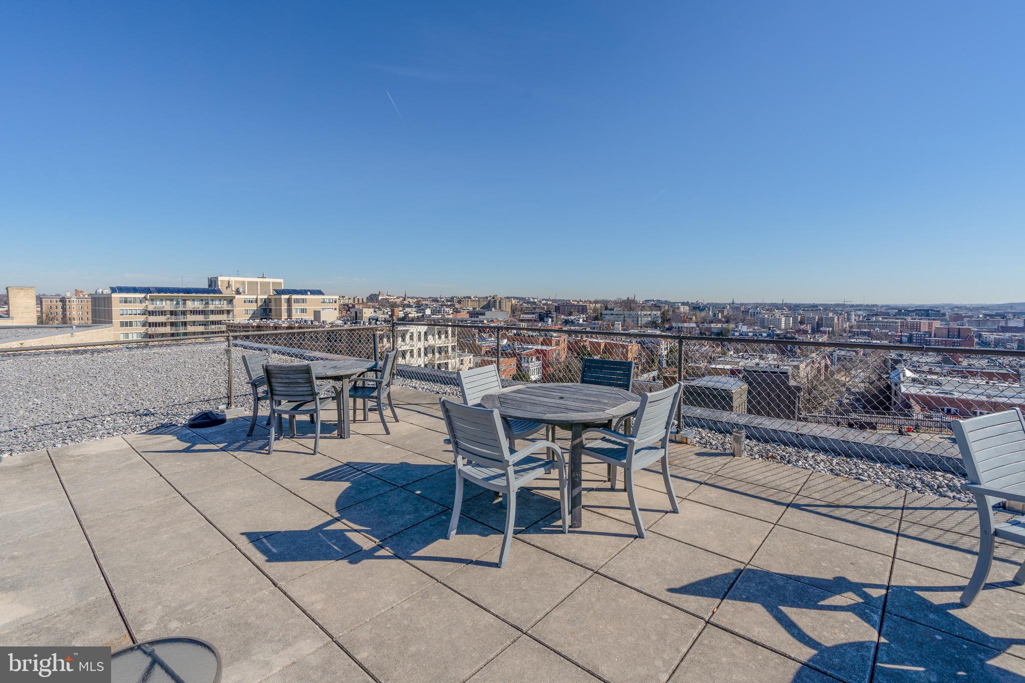 1954 Columbia Road Northwest, Unit 707 Washington, DC 20009 - Photo 15 of 20 Rooftop with seating