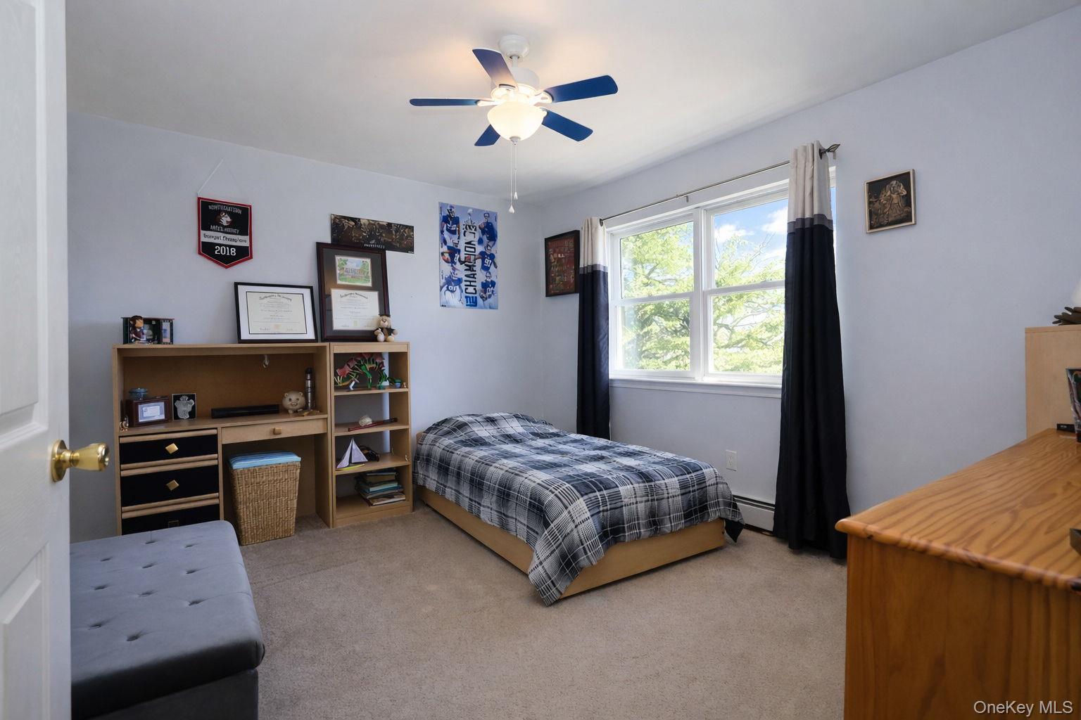 9 Mt Ridge Court Monroe, NY 10950 - Photo 25 of 49 a bedroom with a bed and a tv on the dresser