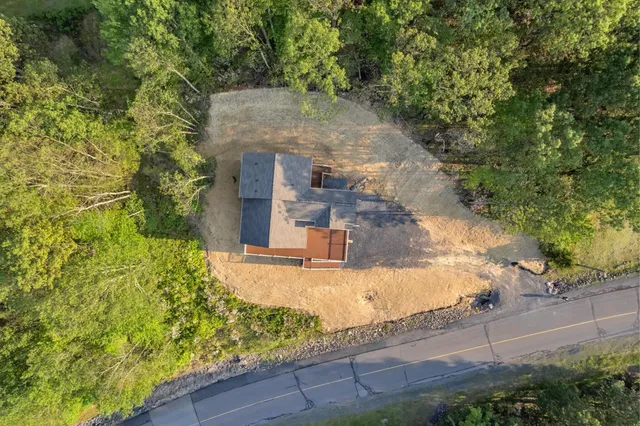 a view of a wooden fence
