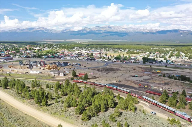 a view of an ocean and beach