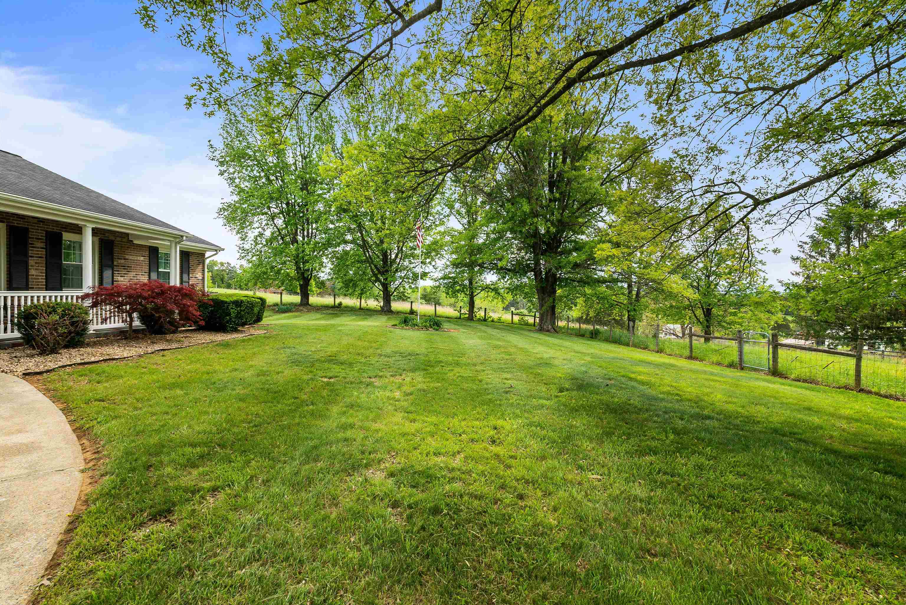 816 Todd Road Mount Sidney, VA 24467 - Photo 11 of 66 a view of a yard in front of house