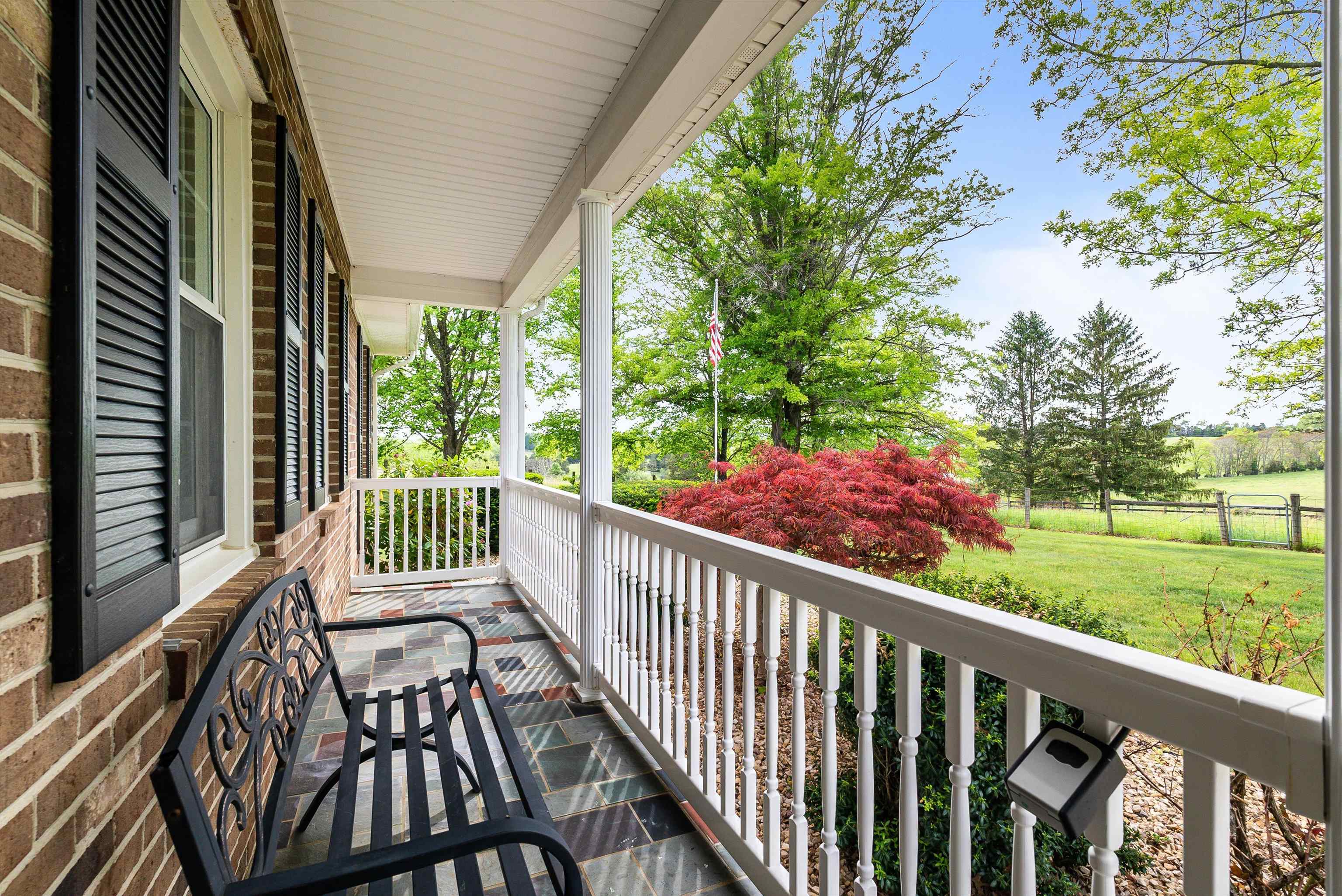 816 Todd Road Mount Sidney, VA 24467 - Photo 12 of 66 a view of a two chair in the balcony