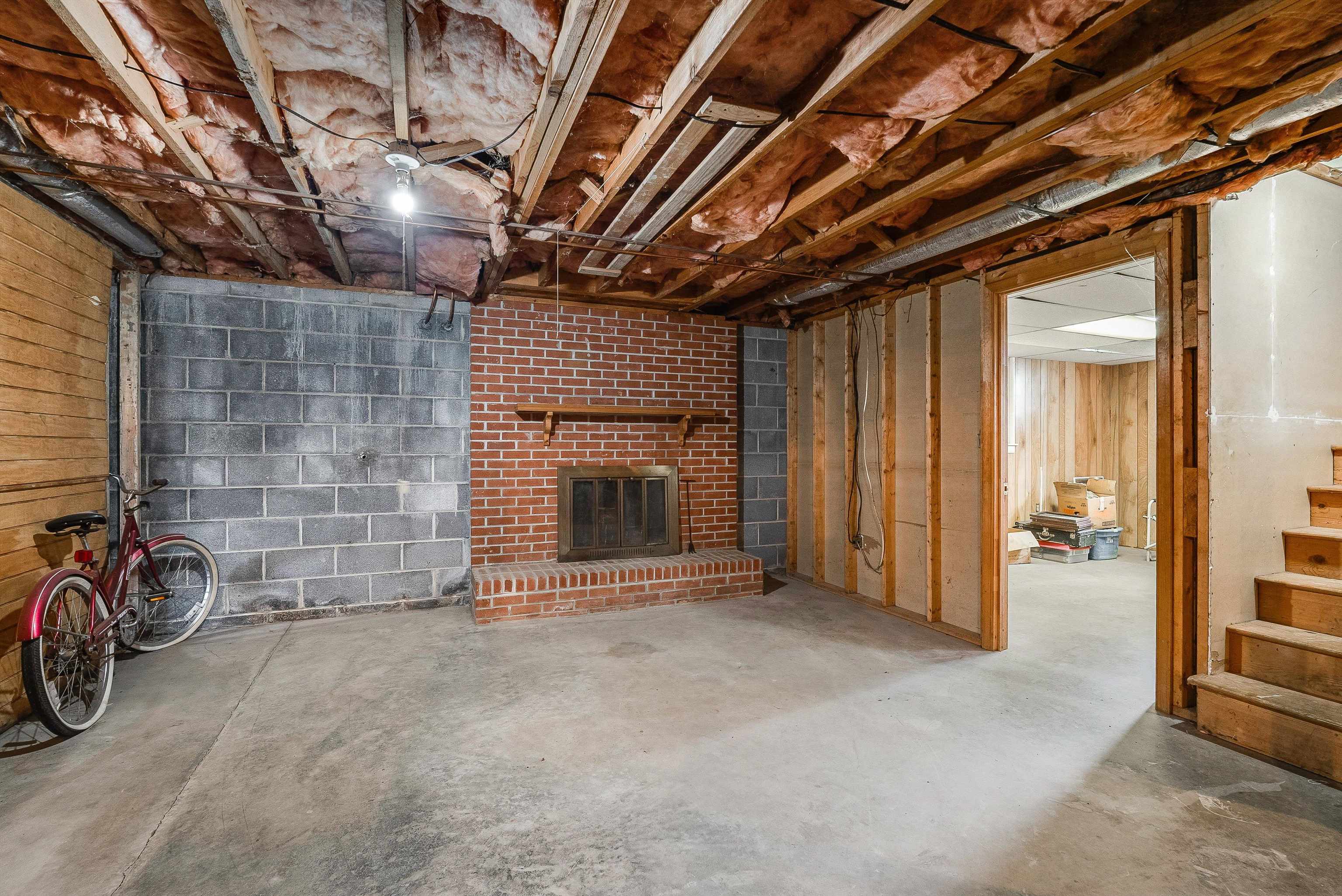 816 Todd Road Mount Sidney, VA 24467 - Photo 37 of 66 a view of an empty room with a fireplace