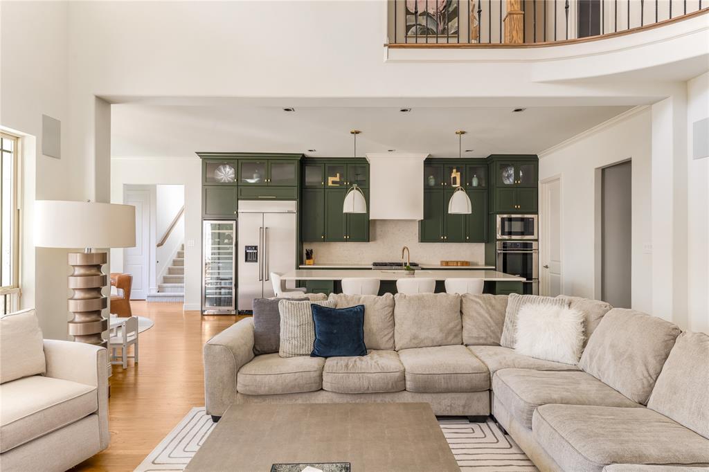 3914 Dunhaven Road Dallas, TX 75220 - Photo 4 of 21 a living room with furniture and a large window