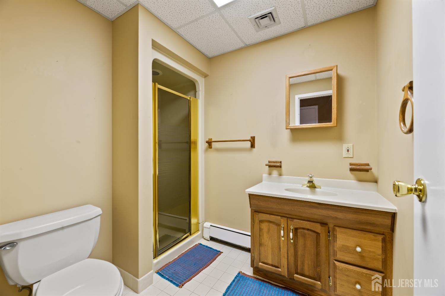 6 Allison Court Edison, NJ 08820 - Photo 36 of 53 a bathroom with a sink a toilet and shower