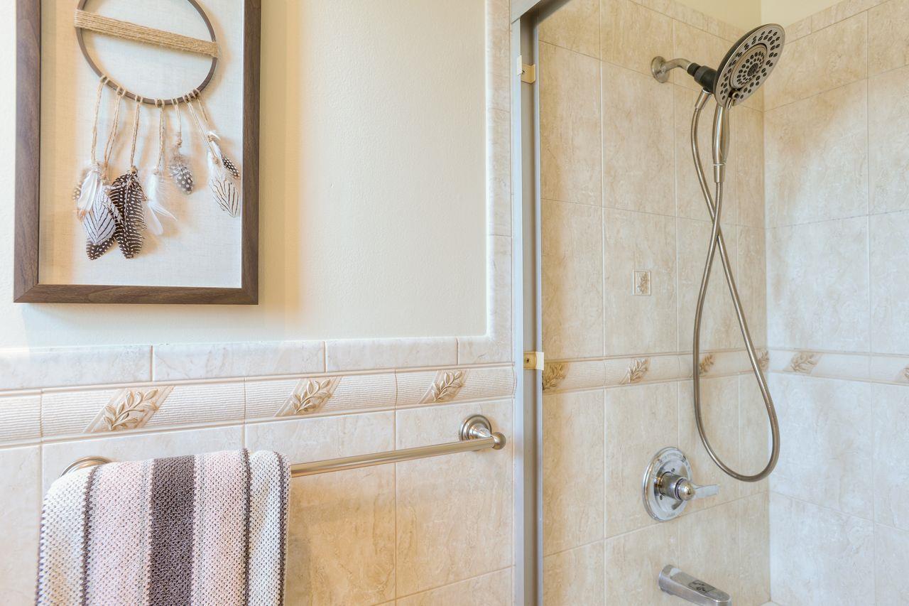 15 Robert Place Millbrae, CA 94030 - Photo 25 of 30 a bathroom with a shower and a sink