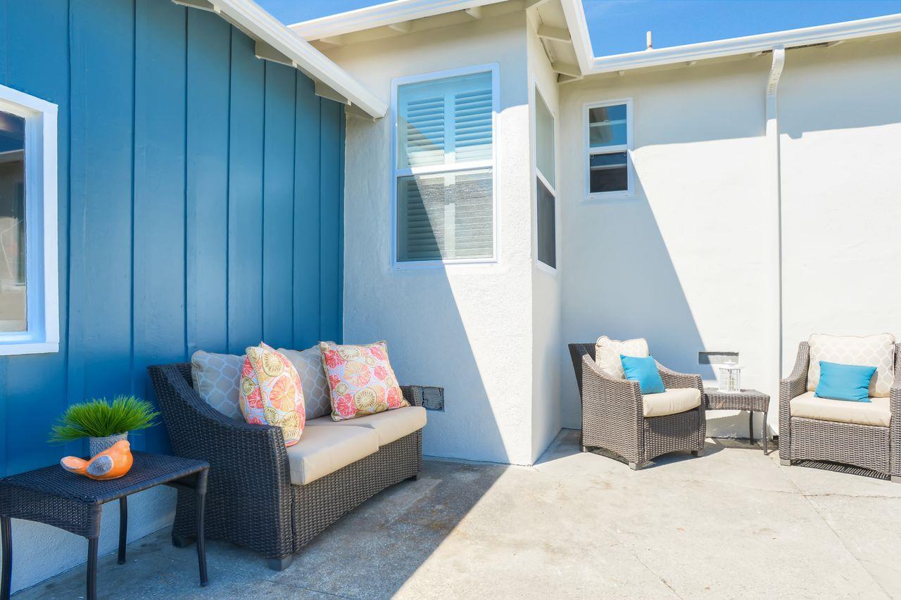15 Robert Place Millbrae, CA 94030 - Photo 30 of 30 a bedroom with furniture and a potted plant