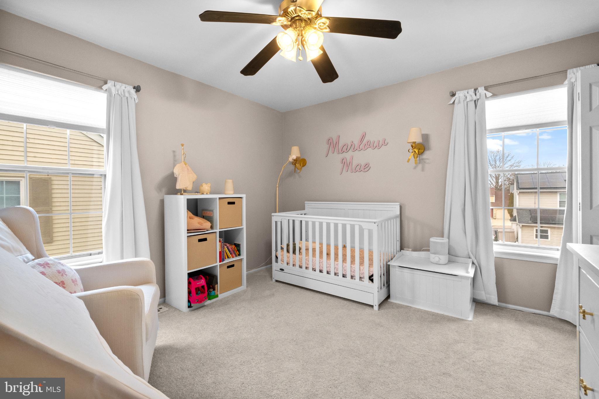 210 Martins Way Mount Laurel, NJ 08054 - Photo 19 of 38 a bedroom with furniture and a large window