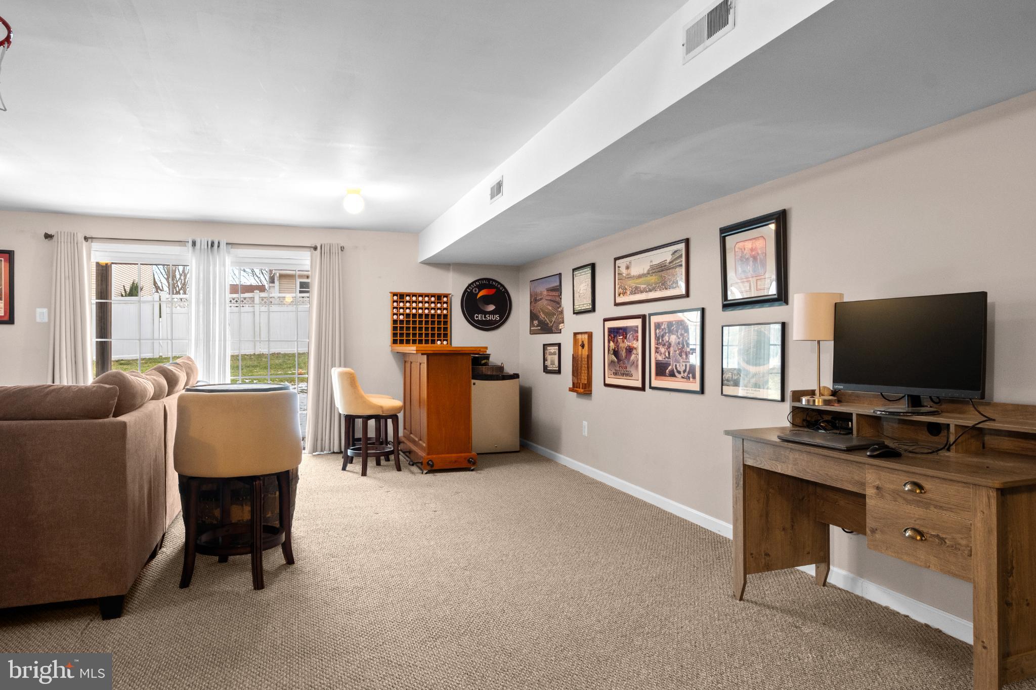 210 Martins Way Mount Laurel, NJ 08054 - Photo 33 of 38 a living room with furniture and a flat screen tv