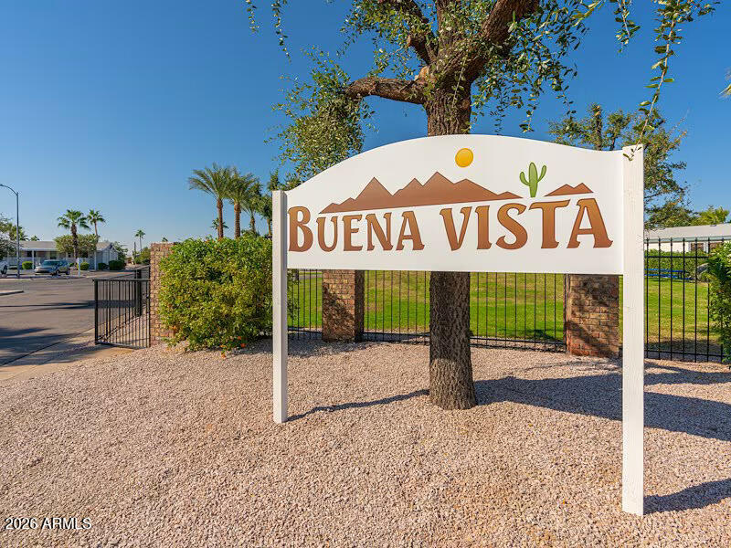 2000 South Apache Road, Unit 276 Buckeye, AZ 85326 - Photo 28 of 37 BuenaVistaEntrySign