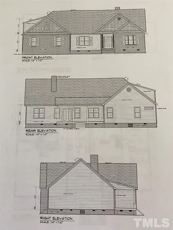 a white building with a outdoor space