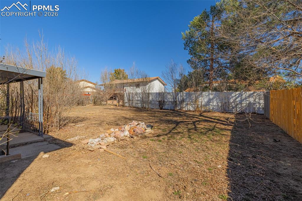 7045 Roaring Spring Terrace Fountain, CO 80817 - Photo 33 of 45 a view of large space with a big yard