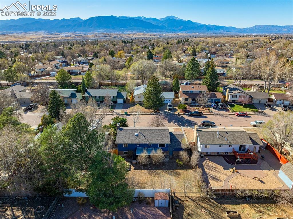7045 Roaring Spring Terrace Fountain, CO 80817 - Photo 41 of 45 a view of city and mountain