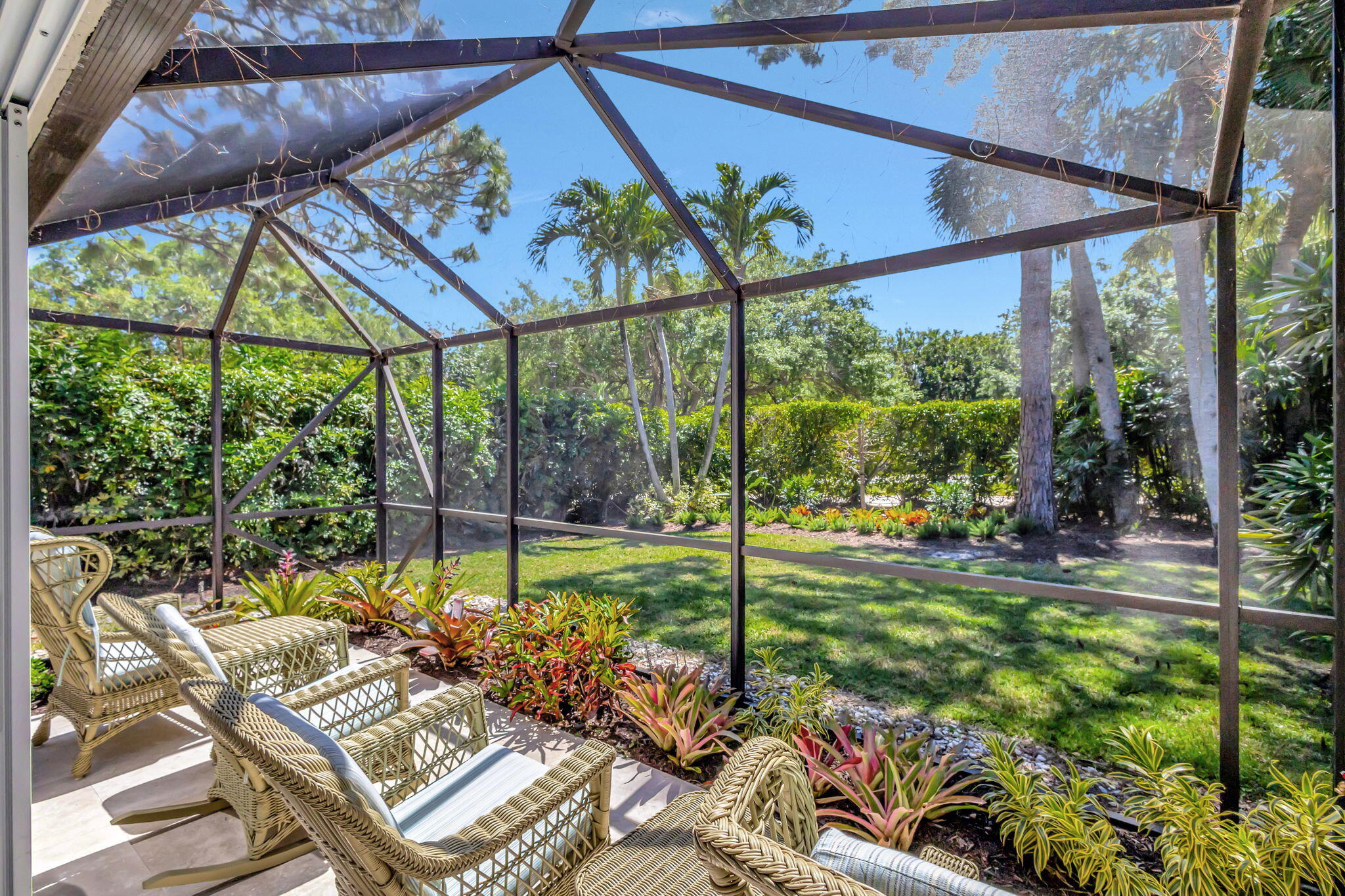 3790 Shearwater Drive Jupiter, FL 33477 - Photo 26 of 30 a view of backyard with a patio