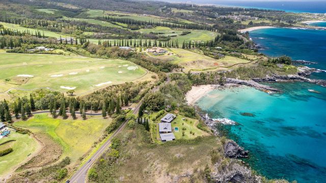 a view of a lake with a building in front of it