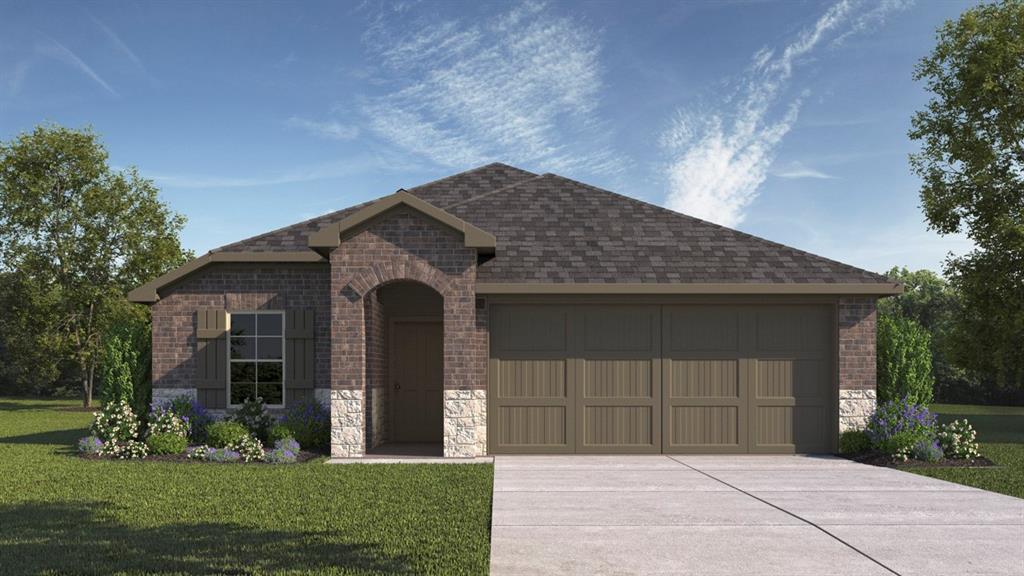 3404 Spur Run Sherman, TX 75090 - Photo 1 of 2 front view of a house with a yard