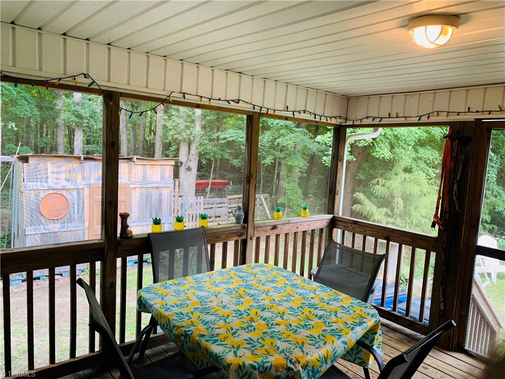 2618 Anderson Road Burlington, NC 27217 - Photo 15 of 15 Screened in covered porch on the back