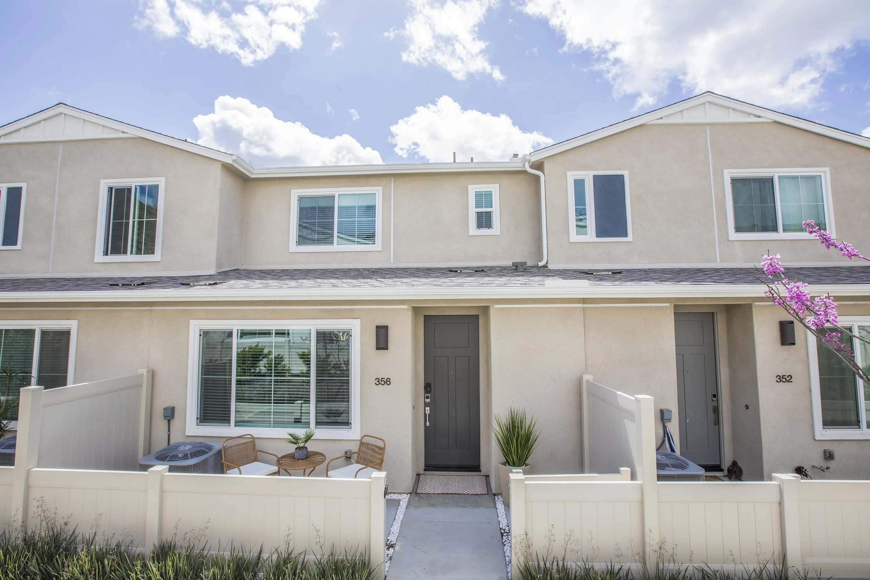 356 Sweet Place Fallbrook, CA 92028 - Photo 2 of 12 a view of a house with a couches and table in patio