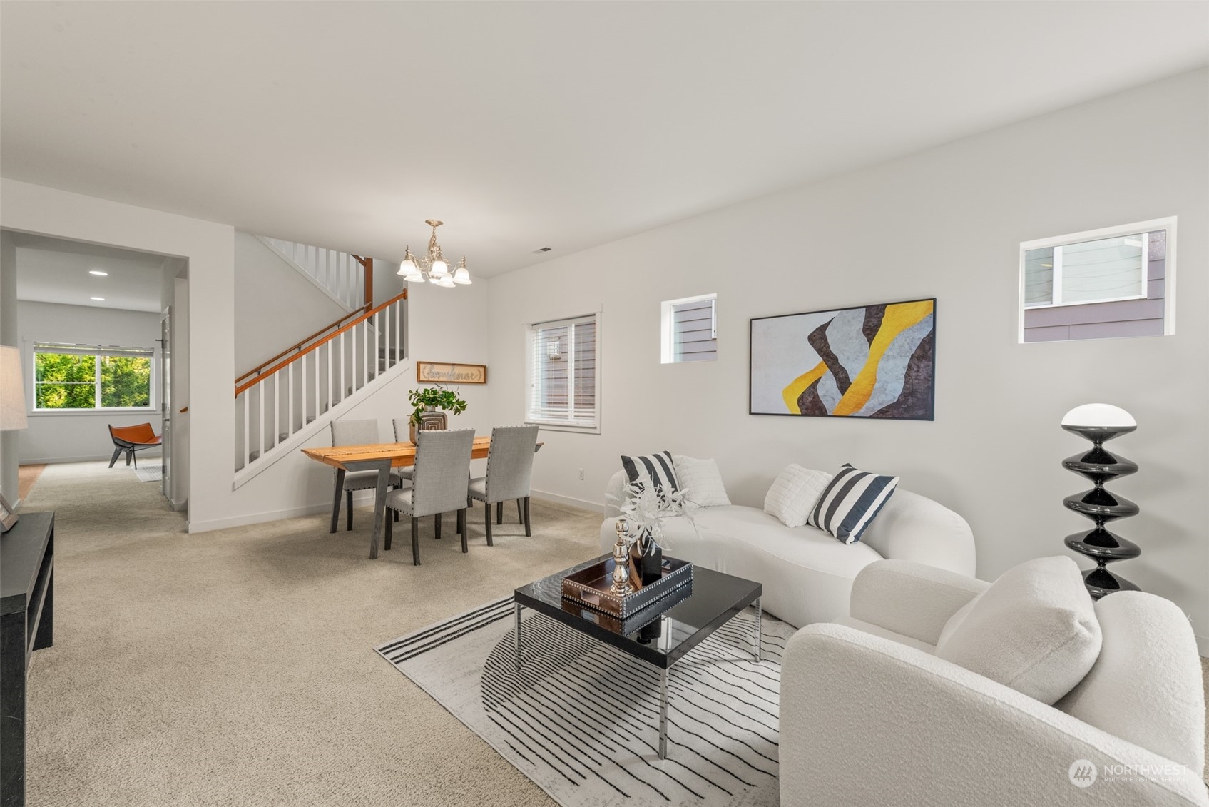 4119 240 Place Southeast Bothell, WA 98021 - Photo 3 of 32 a living room with furniture and a potted plant