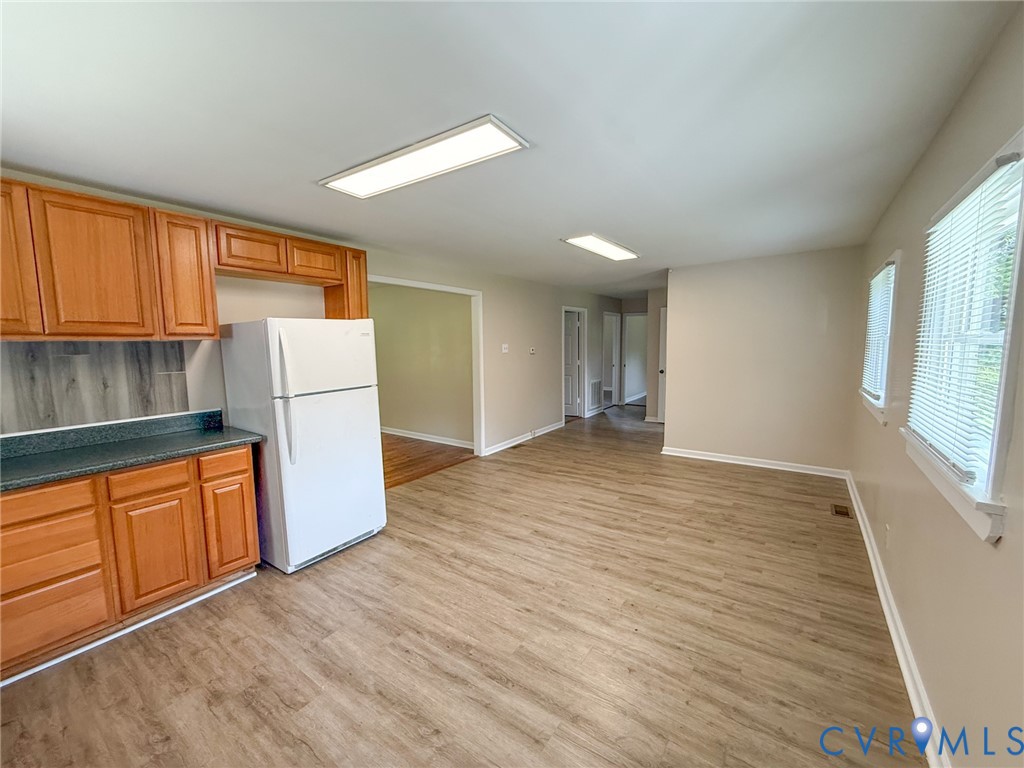 7798 West Courthouse Road Burkeville, VA 23922 - Photo 7 of 23 Open-concept living space featuring wood-finish fl