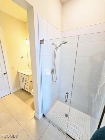 a view of a storage & utility room with a window