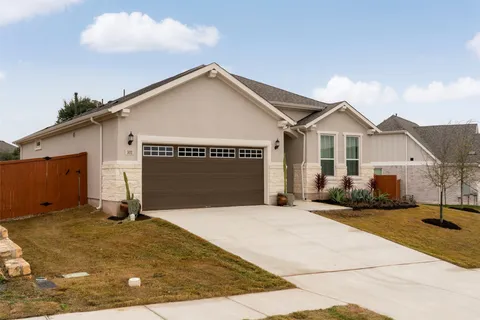 a view of a house with a outdoor space