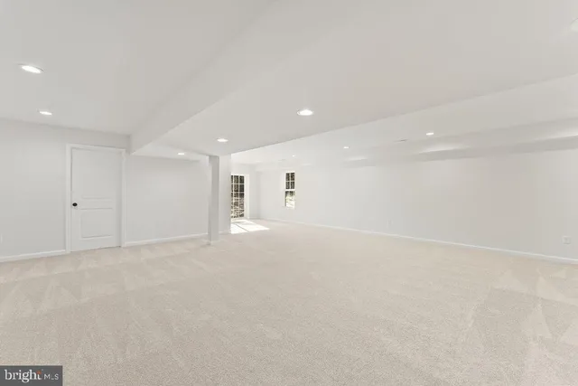 a view of swimming pool with a yard