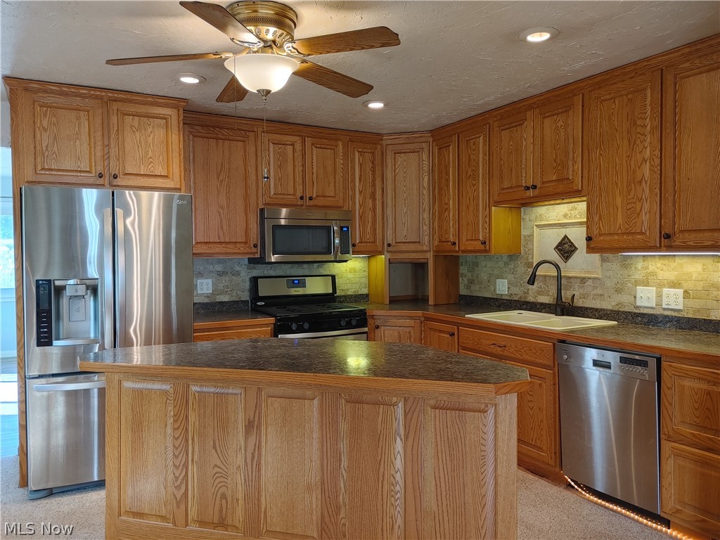 701 Abbe Road North Elyria, OH 44035 - Photo 9 of 23 Huge Center Island with storage