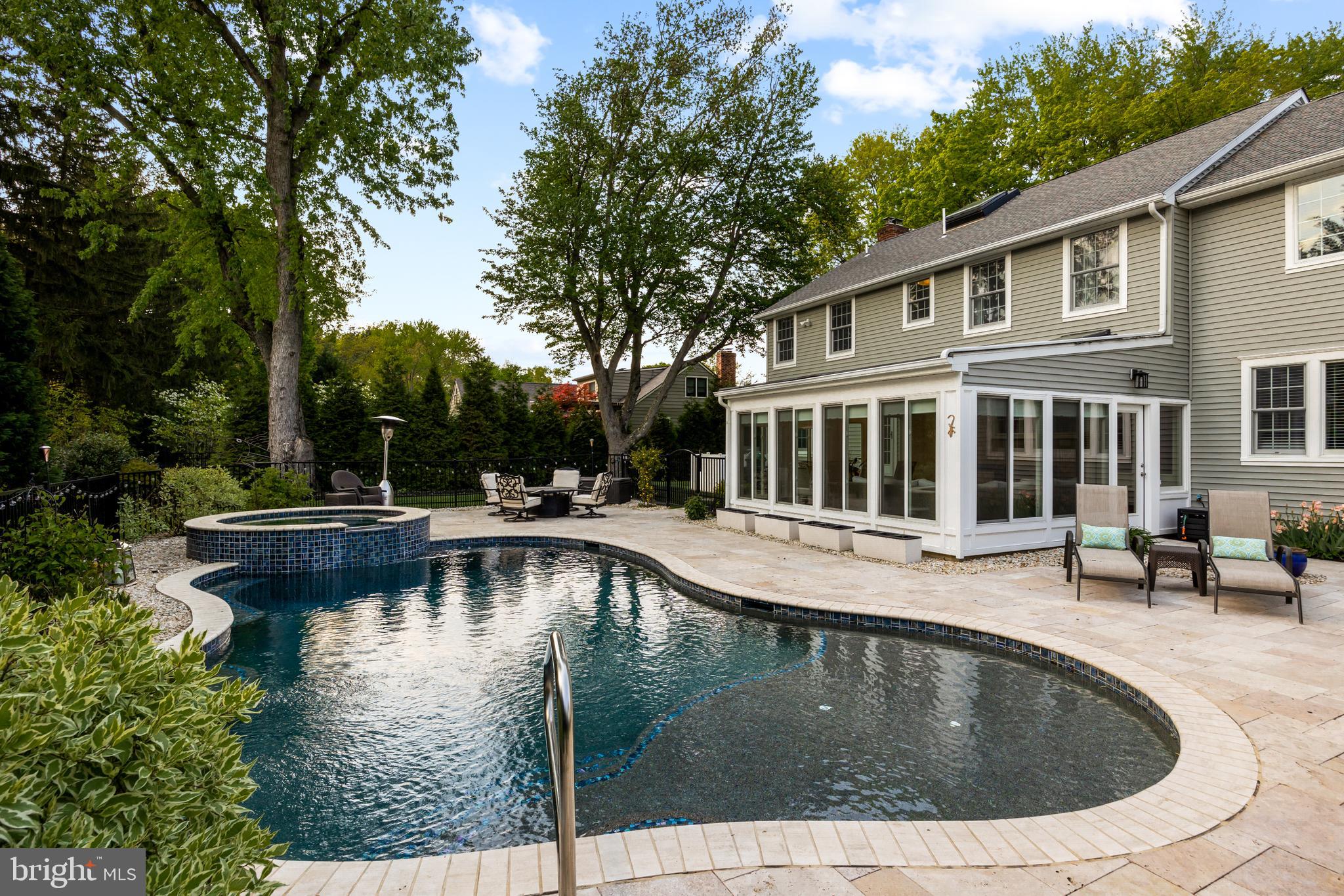140 Ramblewood Road Moorestown, NJ 08057 - Photo 53 of 64 Back of House Pool
