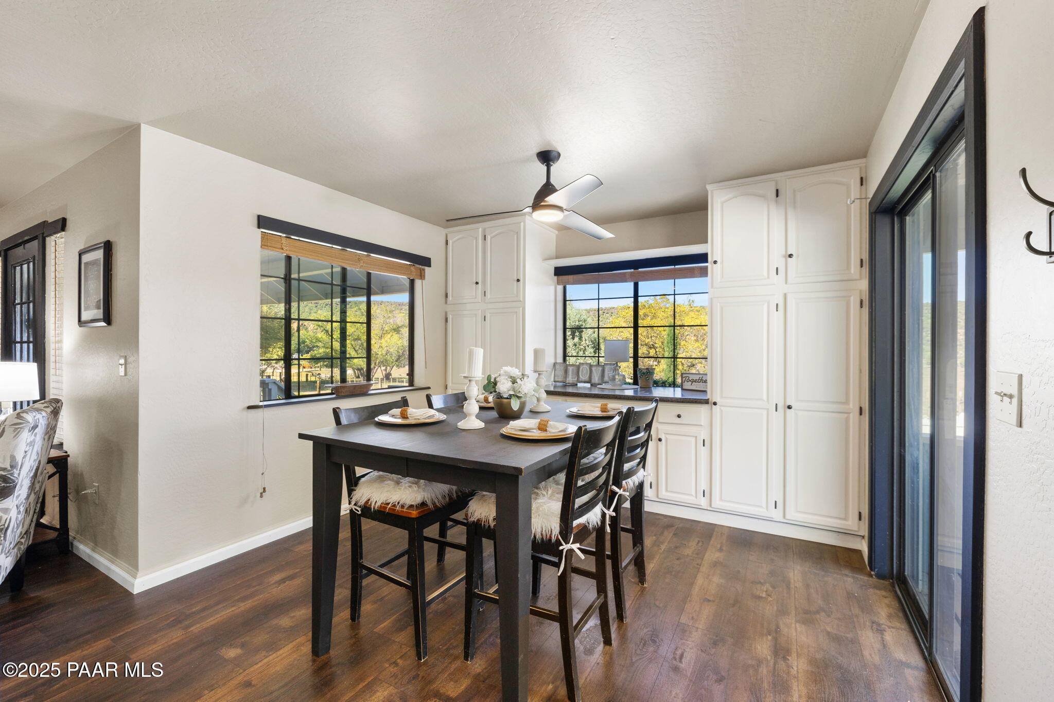 17441 West Fair Oaks Road Prescott, AZ 86305 - Photo 22 of 47 a view of a dining room with furniture and window