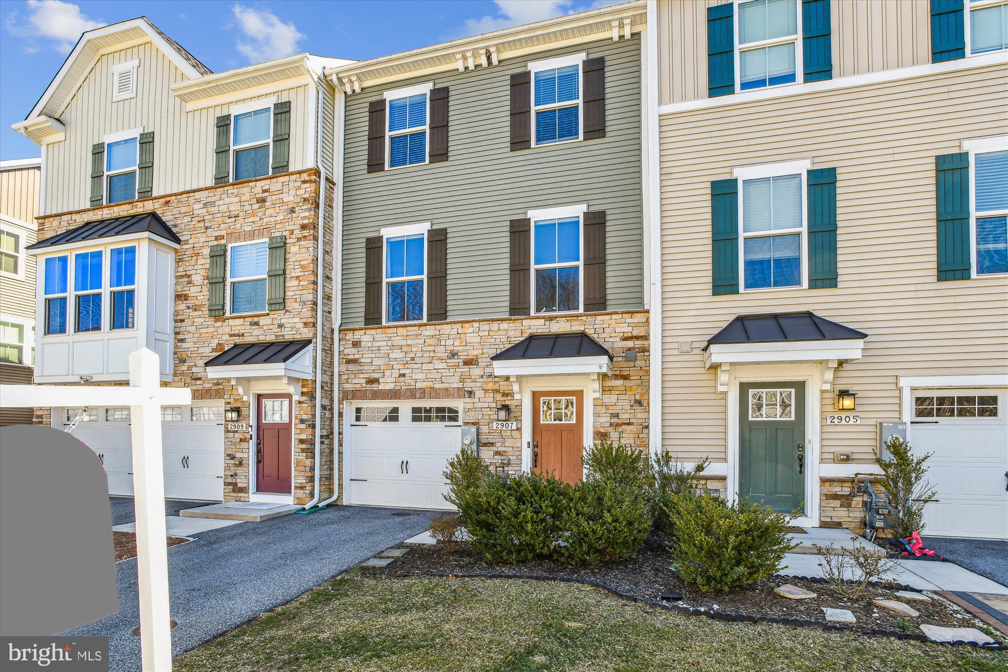 2907 Shaws Road Edgemere, MD 21219 - Photo 29 of 36 a front view of a residential houses with yard