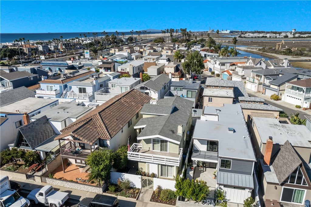 223 Orange Street Newport Beach, CA 92663 - Photo 43 of 51 an aerial view of a house with a ocean view