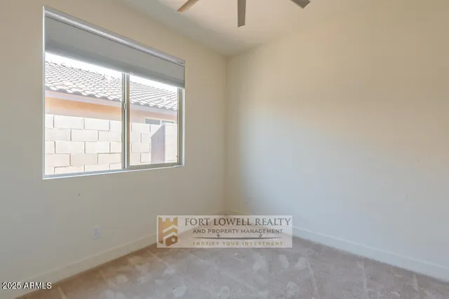 a view of room with window